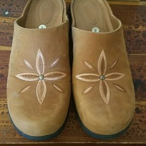Ariat leather mules